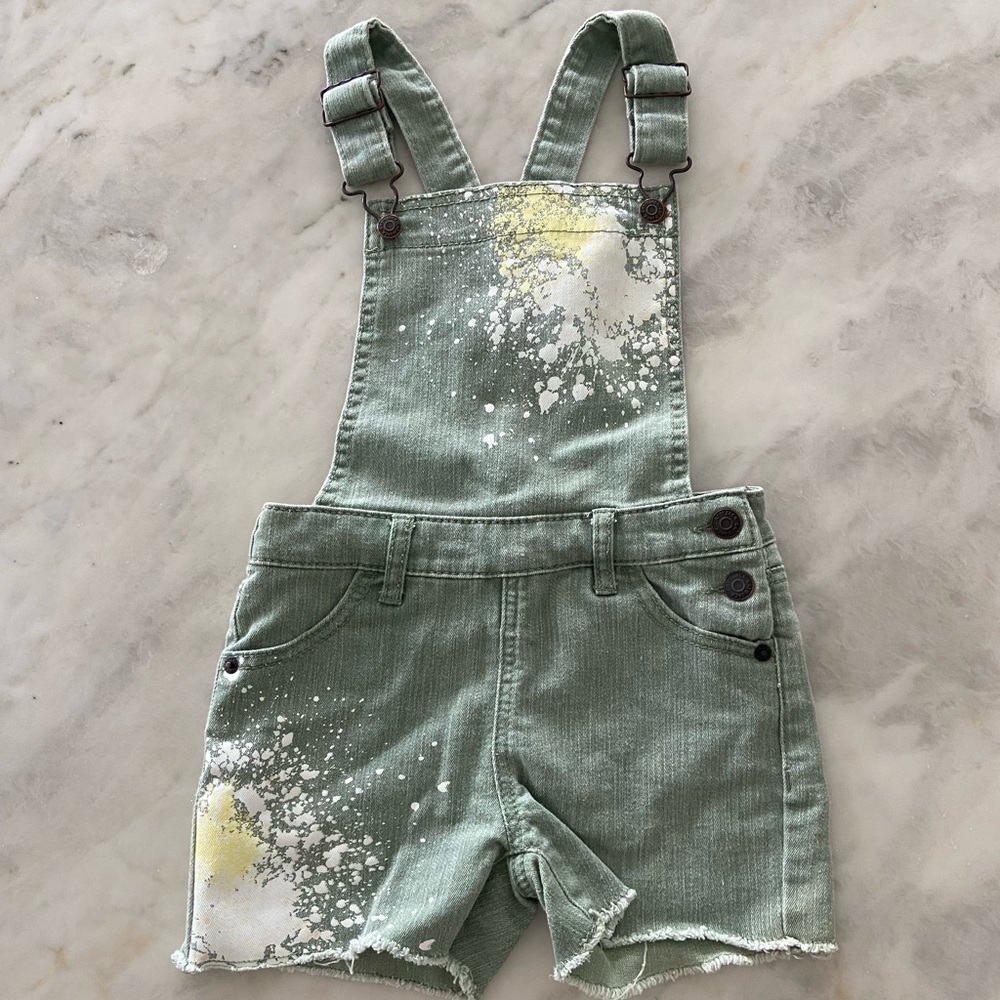 cat & jack size 5 green and white